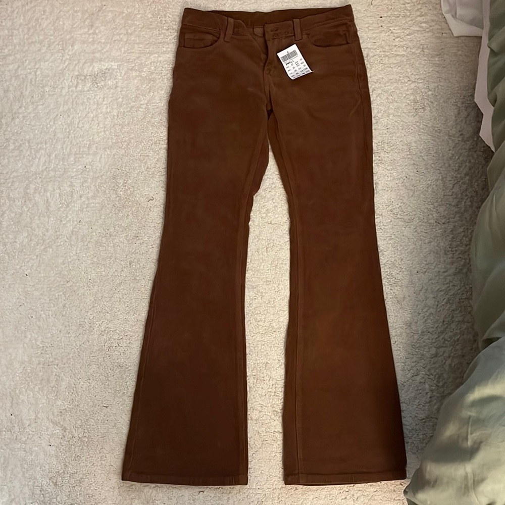 Brand New Brandy Melville Corduroy Flare Pants